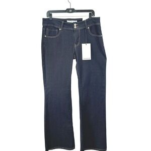 TELEPATIA NEW Women's Bootcut Jeans Dark Wash Size 32 New With Tags